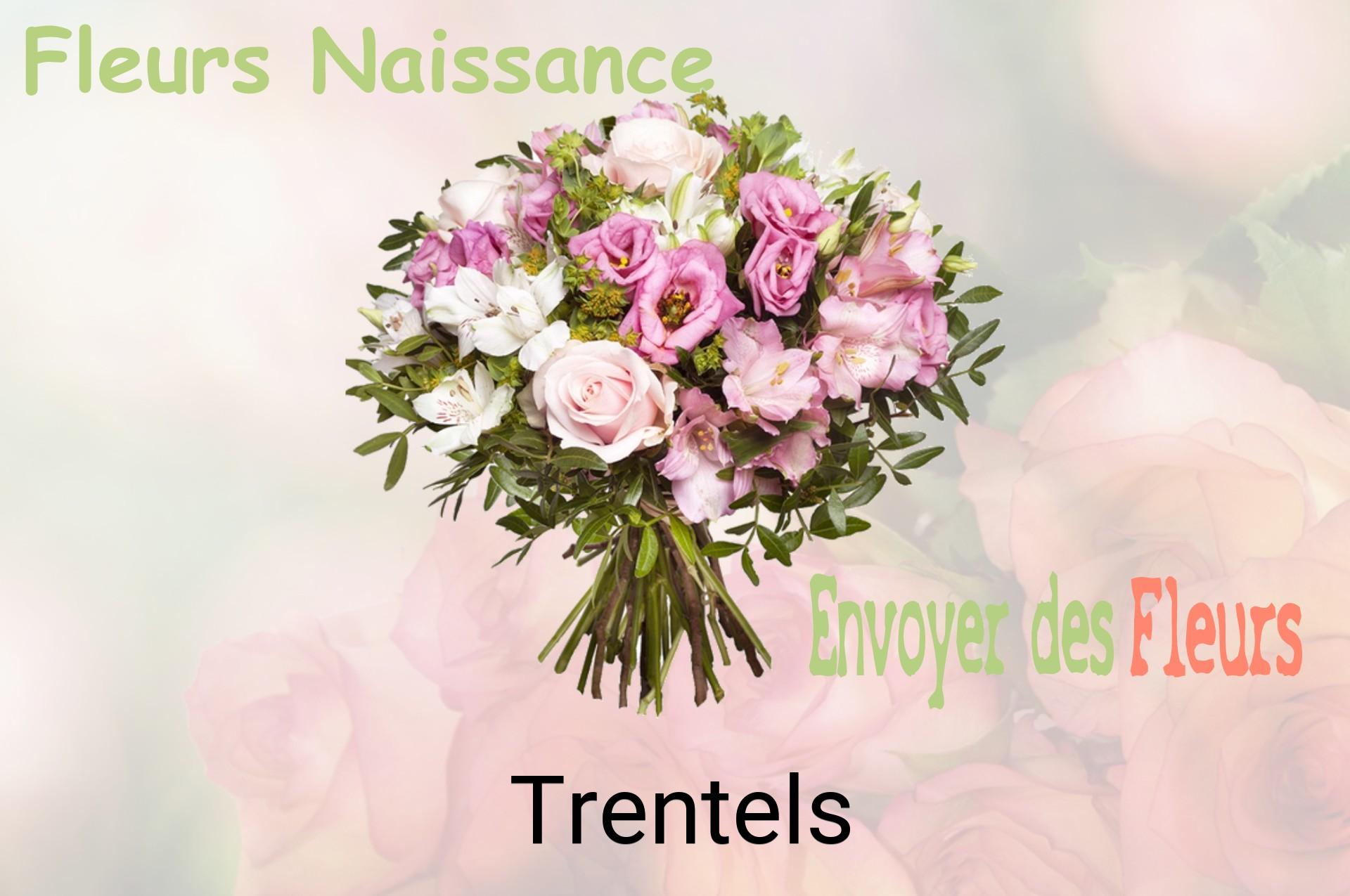 Bouquet de fleurs de naissance livré à Trentels